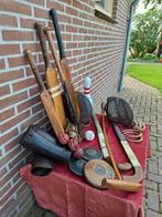 Diverse antieke sport attributen, Antiek en Kunst, Ophalen of Verzenden