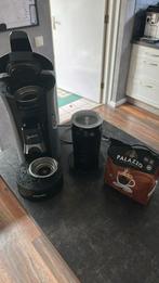 Senseo koffiemachine + melkopschuimer + koffiepads | Philips, Ophalen of Verzenden, Zo goed als nieuw, Koffiemachine