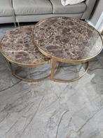 Richmond Salontafel's Gold edition, Huis en Inrichting, Tafels | Salontafels, Gebruikt, 50 tot 100 cm, Richmond, Rond