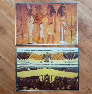 2 kaarten uit Egypte - zie beschrijving, samen: beschikbaar voor biedingen