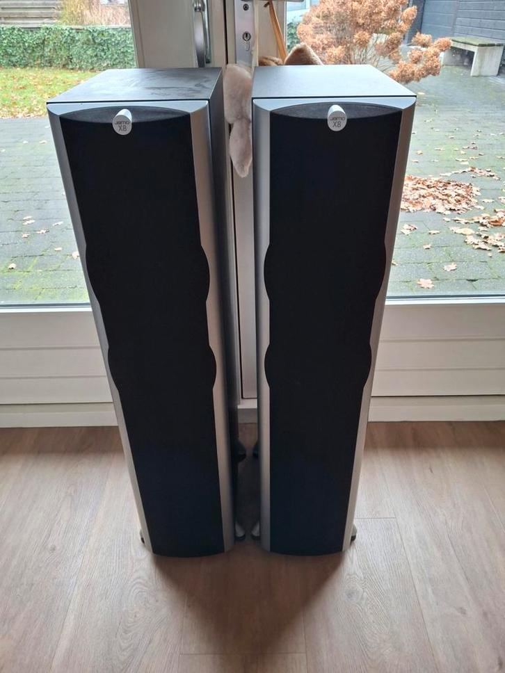 Jamo X8 Speakers - Topkwaliteit Audio, Audio, Tv en Foto, Luidsprekers, Gebruikt, Front, Rear of Stereo speakers, 120 watt of meer