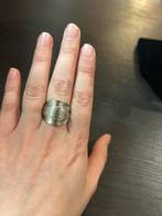 Lepelring, 18 tot 19, Gebruikt, Zilver, IJzer of Staal