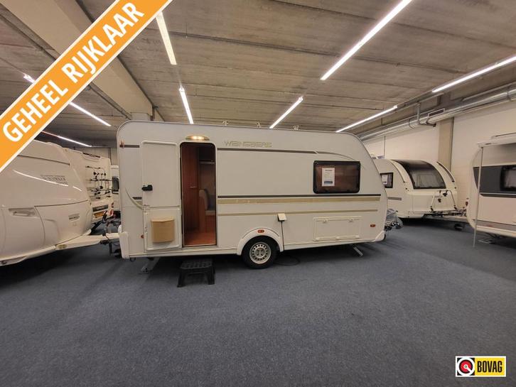 Weinsberg CaraOne 420 QD; met Unico Verona, Caravans en Kamperen, Caravans, Bedrijf, tot en met 3, 750 - 1000 kg, Treinzit, Overige merken