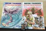 2-delige reeks Wayne Thunder door Marcello en De Kuyssche., Gelezen, Ophalen of Verzenden, Complete serie of reeks