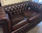 Chesterfield bank, Ophalen, Gebruikt, 150 tot 200 cm, Tweepersoons