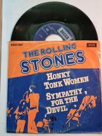 single The Rolling Stones HONKY TONK WOMAN dubbel hit 1976, Cd's en Dvd's, Vinyl Singles, Pop, Gebruikt, Ophalen of Verzenden