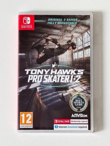 Tony Hawk's pro skater 1+2 voor de Switch beschikbaar voor biedingen