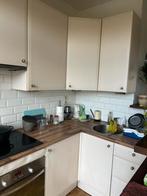 Keuken met inductie AEG, Huis en Inrichting, Keuken | Complete keukens, Ophalen of Verzenden, Gebruikt, Crème