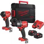 Millwuakee drill and impact set, Ophalen of Verzenden, Zo goed als nieuw, 600 watt of meer