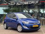 Hyundai i20 1.2i First Edition 5drs bj 2012 Airco 1e eigenaa, Euro 5, Gebruikt, 4 cilinders, Blauw