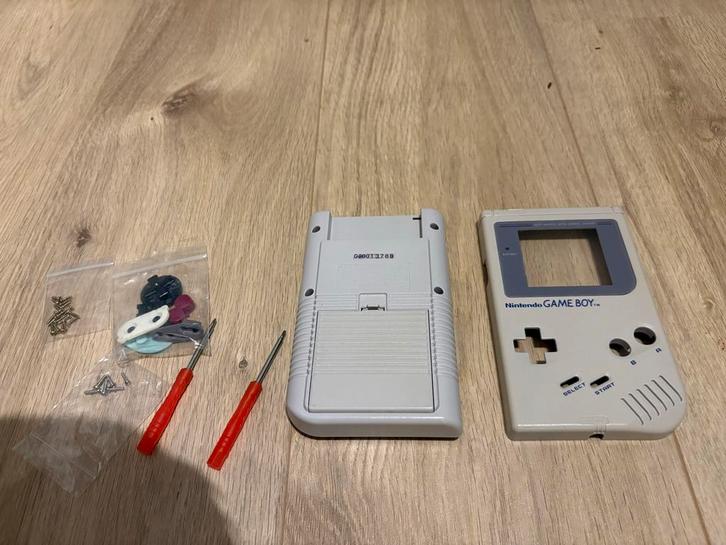 Game Boy DMG-01 Behuizing + Onderdelen, Spelcomputers en Games, Spelcomputers | Nintendo Game Boy, Gebruikt, Ophalen of Verzenden