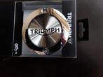 Triumph Koppelings badge chrome, Ophalen of Verzenden, Zo goed als nieuw