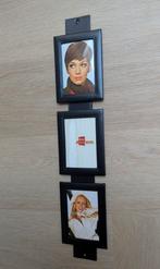 Vintage leren fotolijst, Ophalen of Verzenden, Zo goed als nieuw