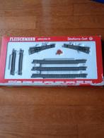 Fleischmann Piccolo 9193 stationsset, Gebruikt, Gelijkstroom, Fleischmann, Rails