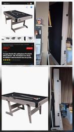 Opklapbare Pooltafel Cougar 6ft - Zo goed als nieuw!, Sport en Fitness, Biljarten en Poolen, Ophalen, Zo goed als nieuw, Pooltafel