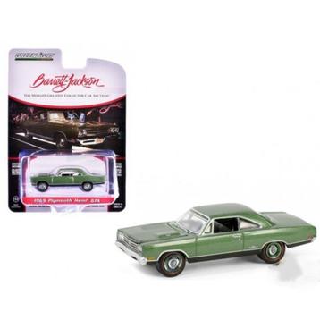 1969 Plymouth Hemi GTX van Greenlight 1/64 Barrett-Jackson beschikbaar voor biedingen