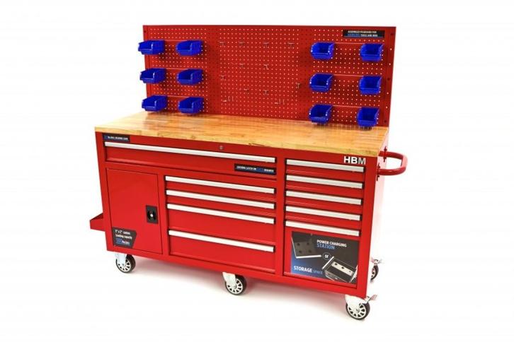 Gereedschapswagen / Gereedschapwagen / Werkbank 186 cm, Auto diversen, Autogereedschap, Nieuw, Ophalen of Verzenden