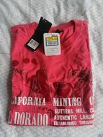 Nieuw Mattim T-shirt - California Mining Co., Ophalen of Verzenden, Nieuw, Rood, Mattim