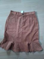 Cognac kleur ribrok maat M NIEUW, Maat 38/40 (M), Nieuw, Ophalen of Verzenden, Knielengte