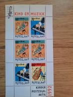 Nederland 1992 - Kind en Muziek - Postfris Vel, Ophalen of Verzenden, Postfris, Overige thema's