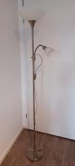 EGLO vloerlamp Up2 brons E27+E14 nieuw, Ophalen of Verzenden, Nieuw, Metaal, 150 tot 200 cm