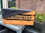 Houten fietskrat ohmiomine  alleen ophalen, Ophalen of Verzenden, Zo goed als nieuw, Fietskrat, Ohmiomine