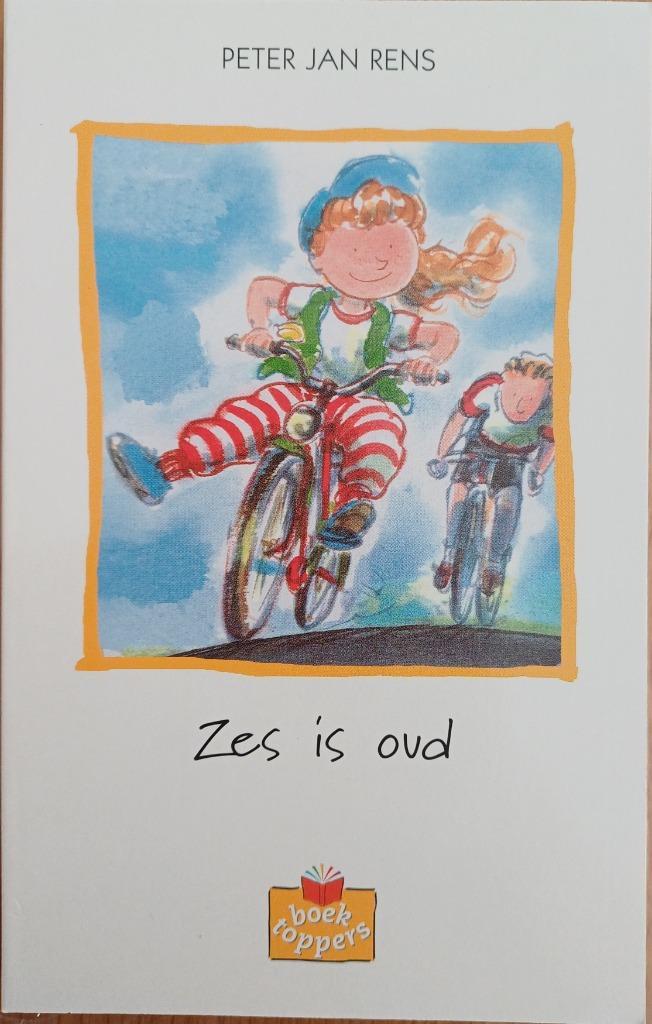 KORTING! Zes is oud - Peter Jan Rens, Boeken, Kinderboeken | Jeugd | onder 10 jaar, Zo goed als nieuw, Fictie algemeen, Ophalen of Verzenden