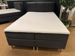Boxspring 140x200cm Grijs Direct/Leverbaar/Enschede E-7189, Mwonenenslapen, Mwonenenslapen@ziggo.nl, 200 cm, Oliemolensingel 70