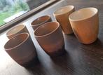 Keramiek Koffiemokken - Set van 6, Huis en Inrichting, Gebruikt, Keramiek, Ophalen of Verzenden, Overige stijlen
