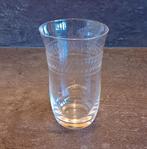 Antiek, geguillocheerd / geëtst waterglas, Ophalen of Verzenden