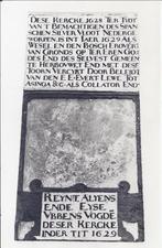 Niekerk bij Ulrum Ned Herv Kerk Oude Ansichtkaart ( A1355, Ophalen of Verzenden, 1960 tot 1980, Ongelopen, Noord-Brabant