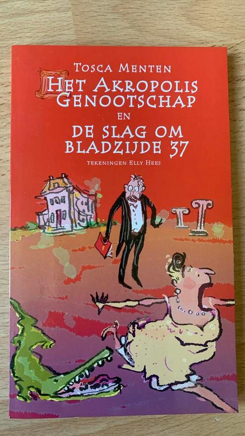 Het Akropolis Genootschap en de slag om bladzijde 37, Boeken, Kinderboeken | Jeugd | onder 10 jaar, Zo goed als nieuw, Ophalen of Verzenden