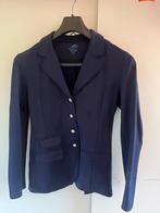 Blauw Wedstrijdjasje Maat 40/M, Dieren en Toebehoren, Paardrijkleding, Dressuur, Dames, Ophalen of Verzenden, Zo goed als nieuw