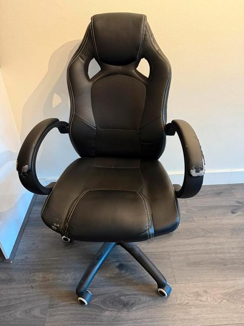 Office chair, Huis en Inrichting, Bureaustoelen, Gebruikt, Zwart, Ophalen