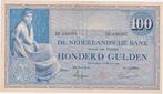 Nederland 100 gulden 1921 Grietje Seel, Ophalen of Verzenden, 100 gulden, Los biljet