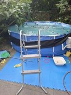 Zwembad Summer waves met pomp, overkapping, etc, Tuin en Terras, Zwembaden, Ophalen, Gebruikt, 80 tot 120 cm, Rond