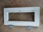 Hard houten dubbel glas raam, Ophalen of Verzenden, Gebruikt, Minder dan 80 cm, Gevelraam of Ruit