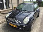 Mini 1.6 16V ONE 2007 Zwart, Auto's, Mini, Voorwielaandrijving, Zwart, 4 stoelen, Zwart