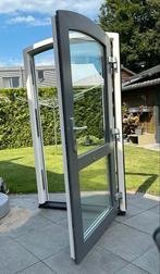 Kunststof Toogdeur met kozijn & trippel glas - 110x205cm, Doe-het-zelf en Verbouw, Deuren en Horren, Glas, 200 tot 215 cm, Ophalen