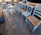 7 eetkamerstoelen, Ophalen, Gebruikt, Overige kleuren, Vier