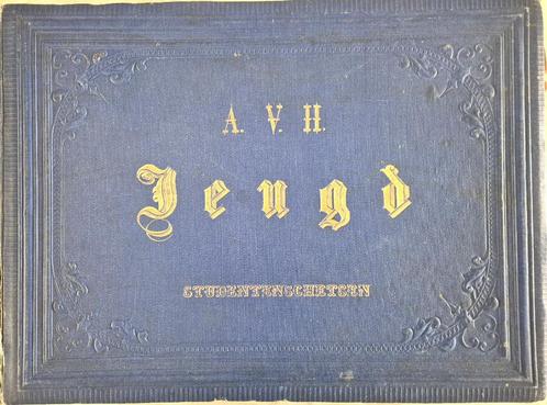 Alexander Ver Heull - A.V.H. Studentenschetsen - 1873, Antiek en Kunst, Antiek | Boeken en Bijbels, Ophalen of Verzenden