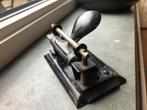 Oude zwarte perforator No. 231 - in werkende staat, Antiek en Kunst, Ophalen of Verzenden