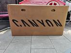 2xCanyon fietsdoos, Doe-het-zelf en Verbouw, Kratten en Dozen, Ophalen, Doos, 100 cm of meer, Zo goed als nieuw
