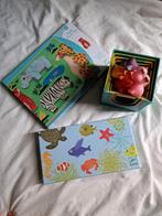 Djeco set Topifarm, puzzel en magneet visspel., Ophalen of Verzenden, Zo goed als nieuw