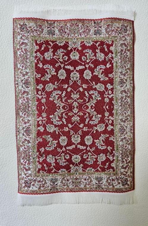 Miniatuur tapijt poppenhuis carpet vloerkleed tienerpop, Verzamelen, Poppenhuizen en Toebehoren, Nieuw, Decoratie, Verzenden