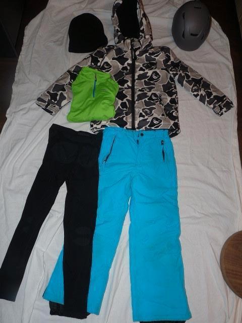 Skipak. Skijas Super Rebel. Skibroek Boef. Maat 128. + Pully, Kinderen en Baby's, Kinderkleding | Maat 128, Gebruikt, Jongen, Setje