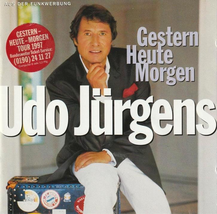 Udo Jurgens - Gestern, Heute, Morgen - Cd Supernet, Cd's en Dvd's, Cd's | Overige Cd's, Zo goed als nieuw, Ophalen of Verzenden