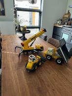 Kraan, shovel en een bakwagen van playmobil, Kinderen en Baby's, Speelgoed | Playmobil, Ophalen, Gebruikt, Los playmobil