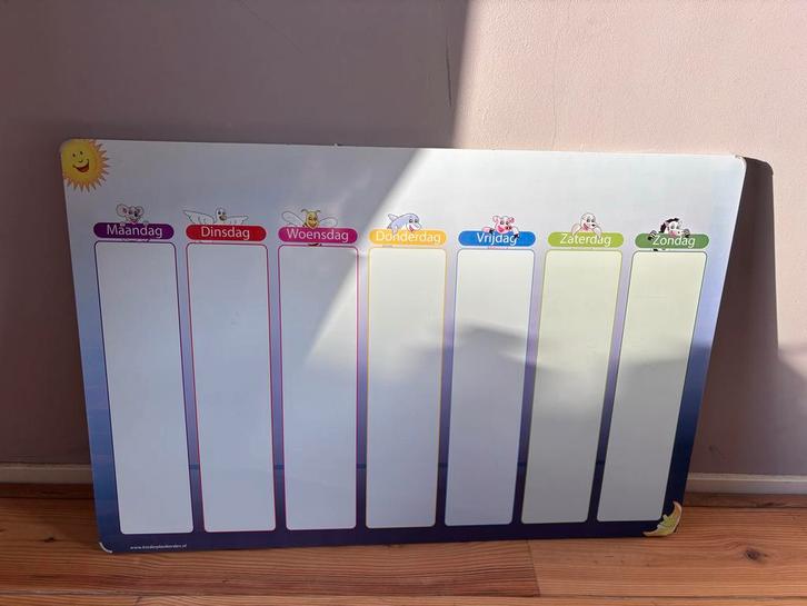 Groot planbord, Kinderen en Baby's, Speelgoed | Educatief en Creatief, Gebruikt, Taal en Lezen, Ophalen