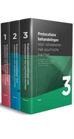 Protocollaire behandelingen volwassenen - set deel 1, 2, 3, Ophalen of Verzenden, Nieuw, Klinische psychologie